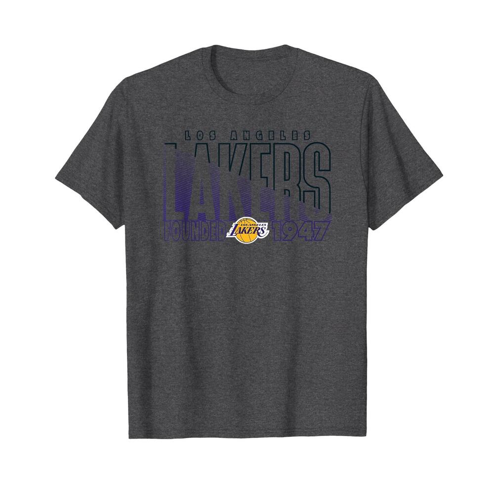 Lakers Black Shirt Unisex NBA Fan Tee